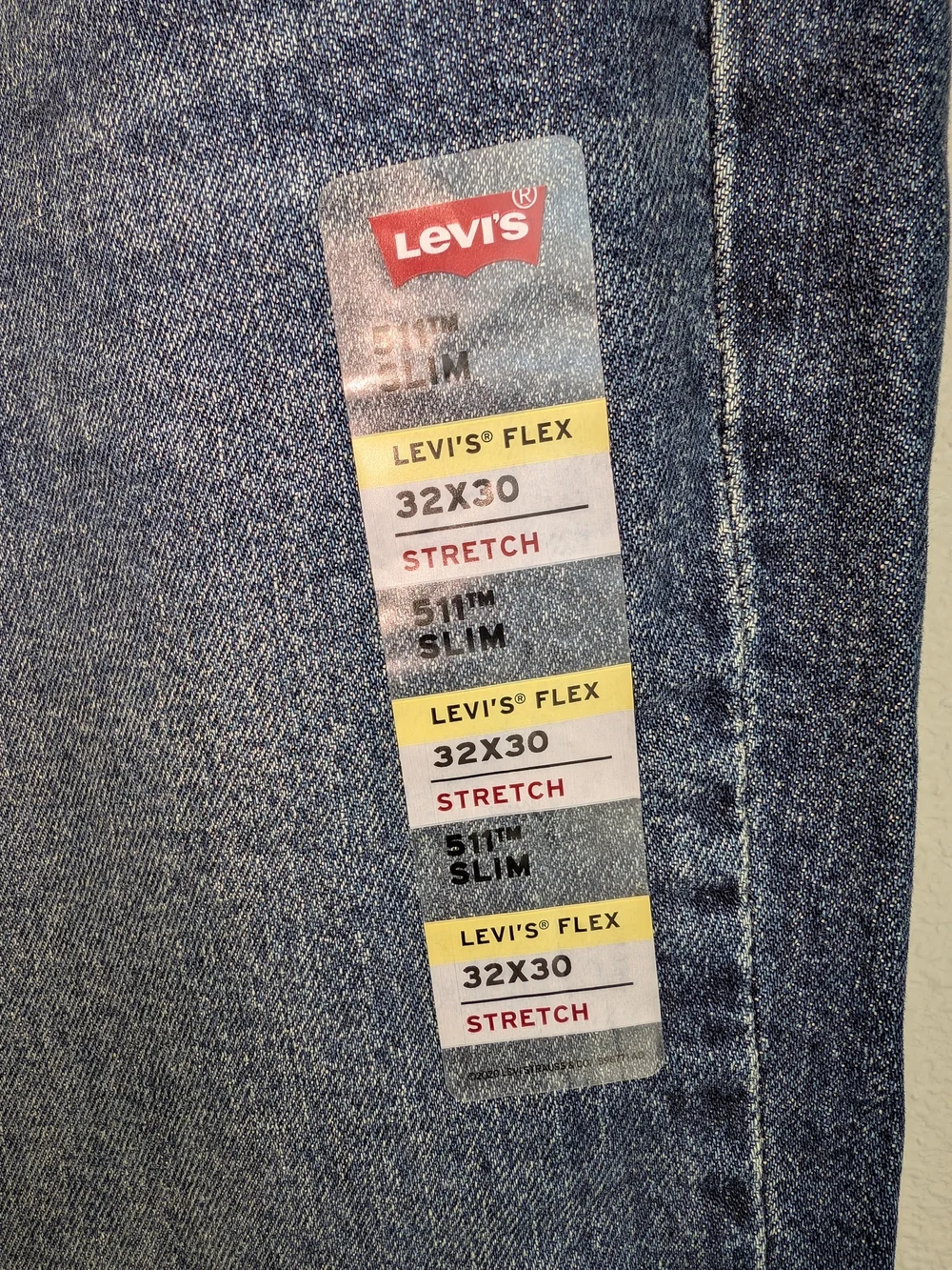 NWT Levi's 511 Slim Stretch Mens Size 32x30